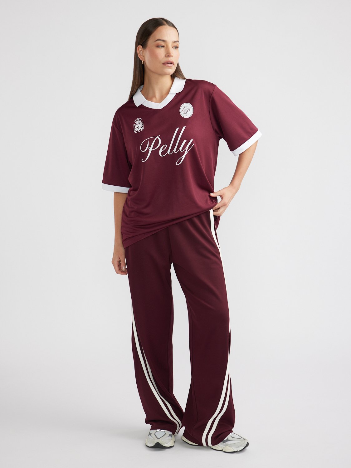 SCRIPT SPORT POLO - Cherry Cola