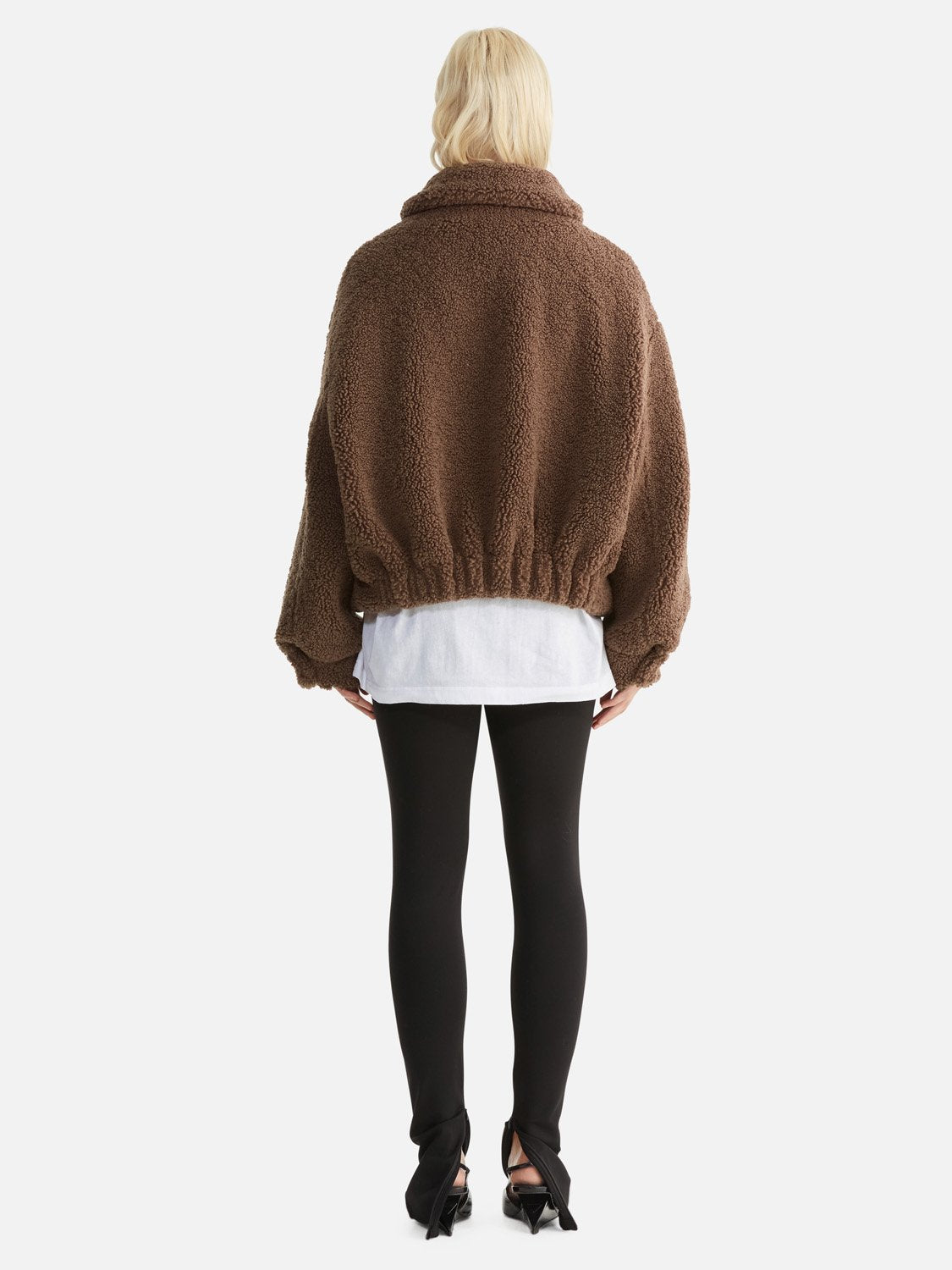 Emery Faux Fur Jacket - Cocoa