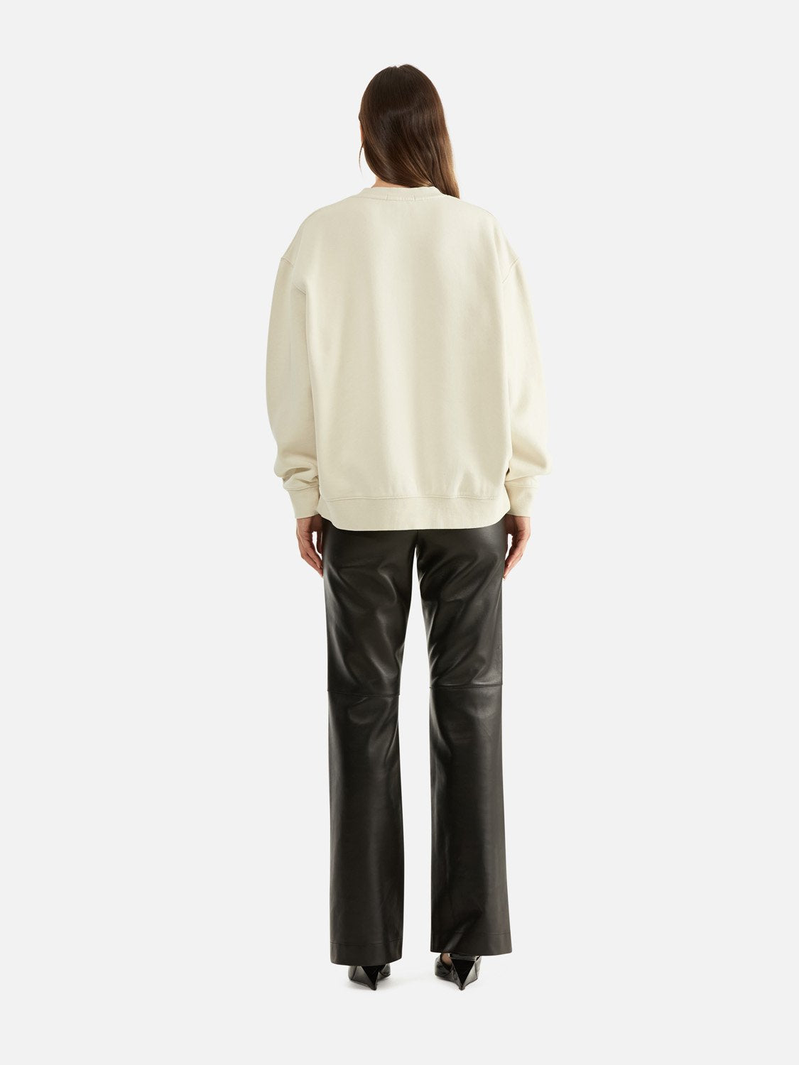 Lilly Oversized Sweater Studio - Off White Wash