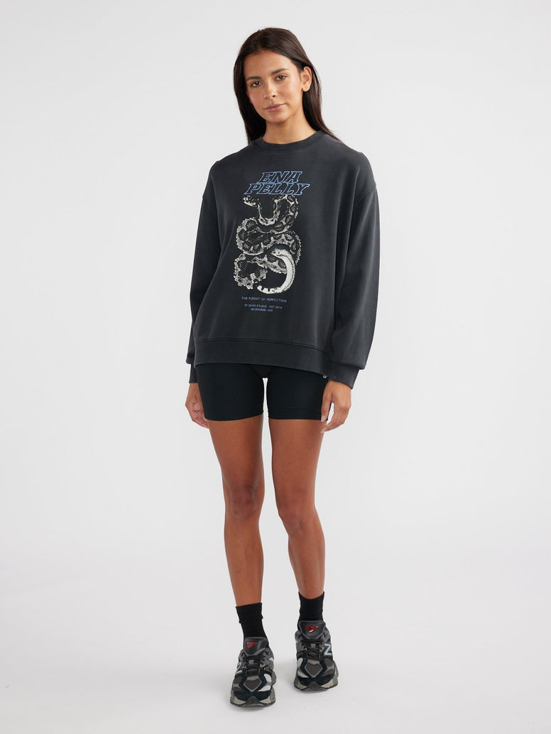 LILLY OVERSIZED SWEAT PYTHON