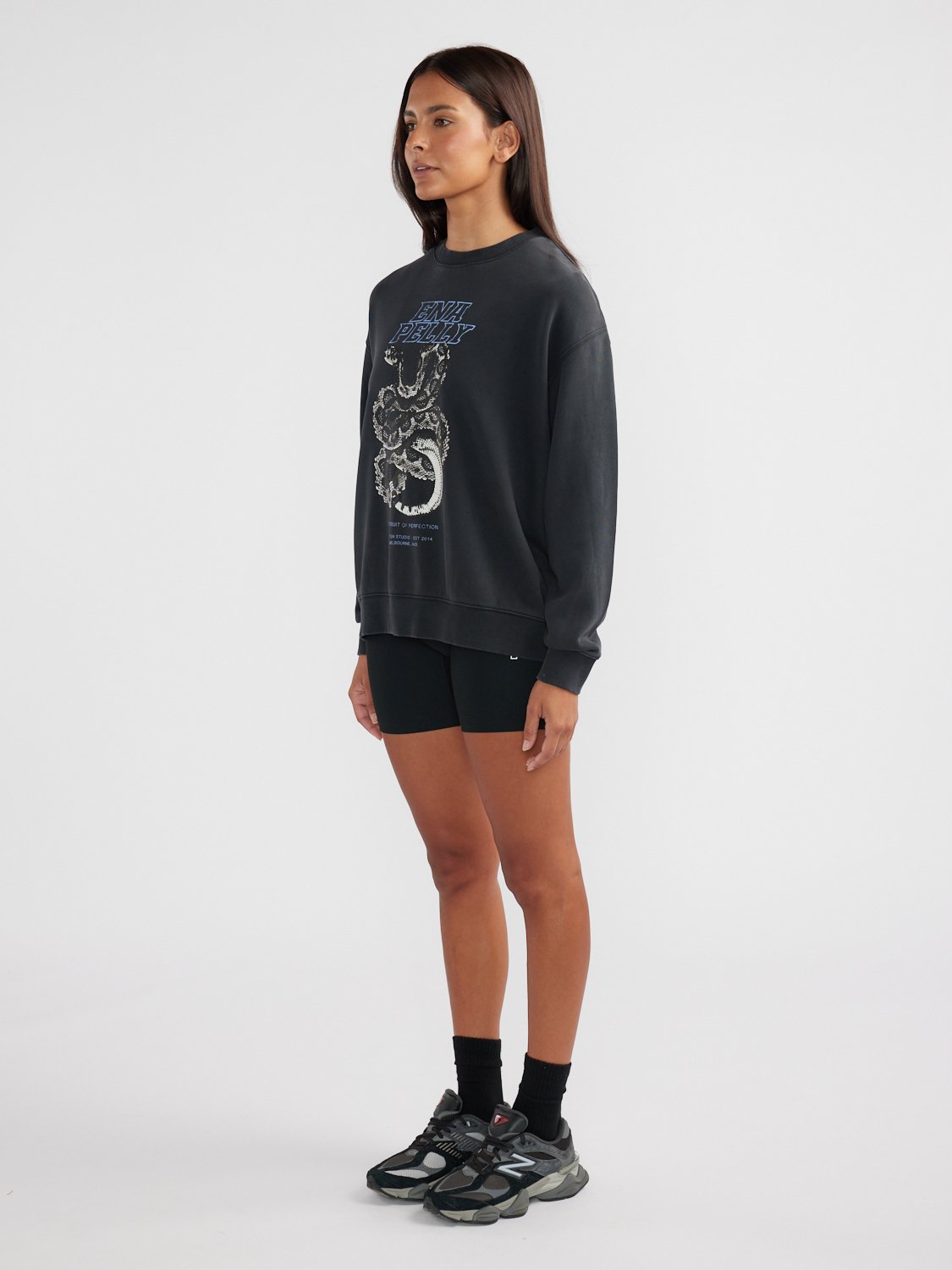 LILLY OVERSIZED SWEAT PYTHON