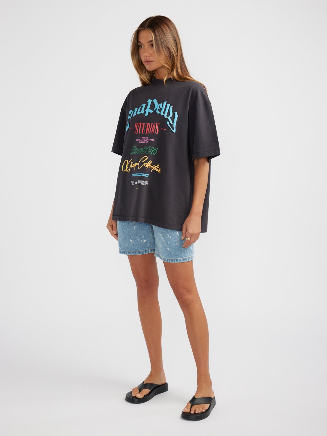 EPXEP JULES TEE - Vintage Black