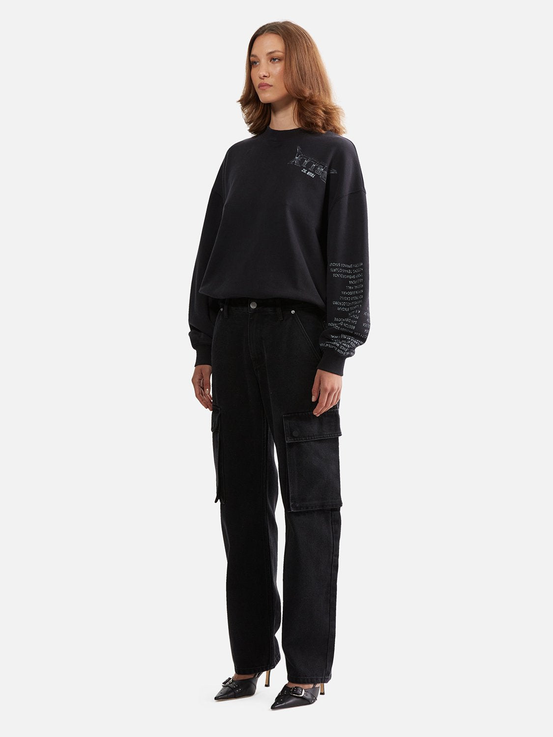 LF Sweater - Washed Black