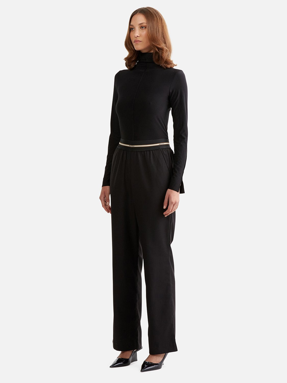 Scarlett Relaxed Trouser - Black