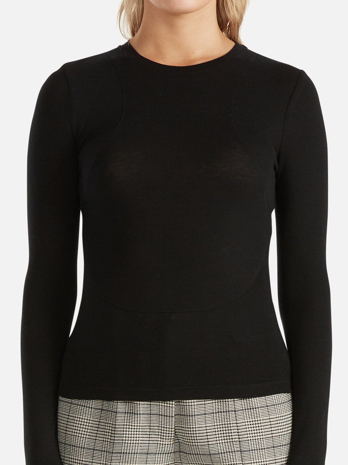 Willow Long Sleeve Top - Black