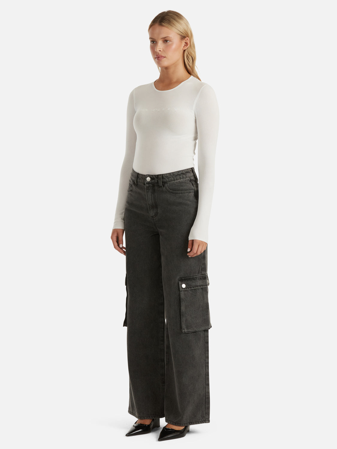 NOVA DENIM CARGO PANT