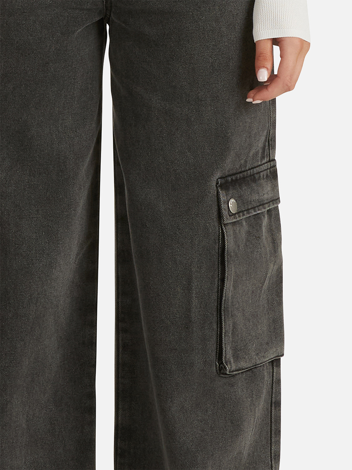 NOVA DENIM CARGO PANT