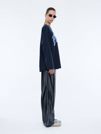 LONG SLEEVE PELLY TEE - Ink