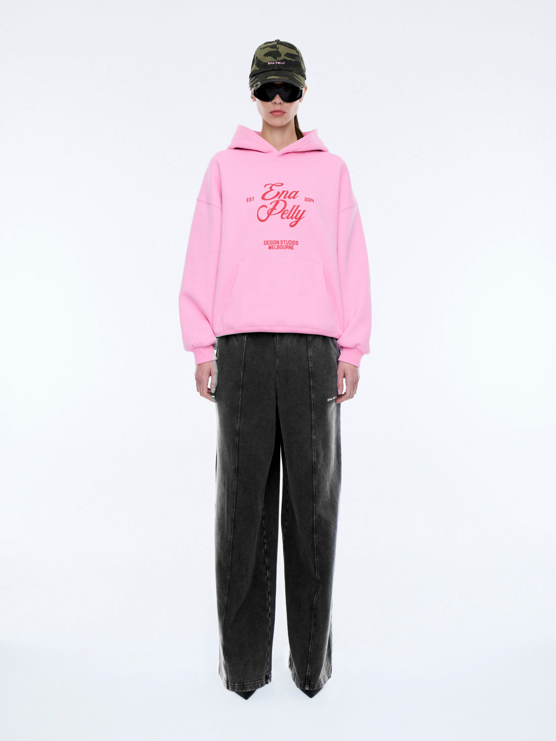 DESIGN STUDIOS HOODIE - Washed Pink