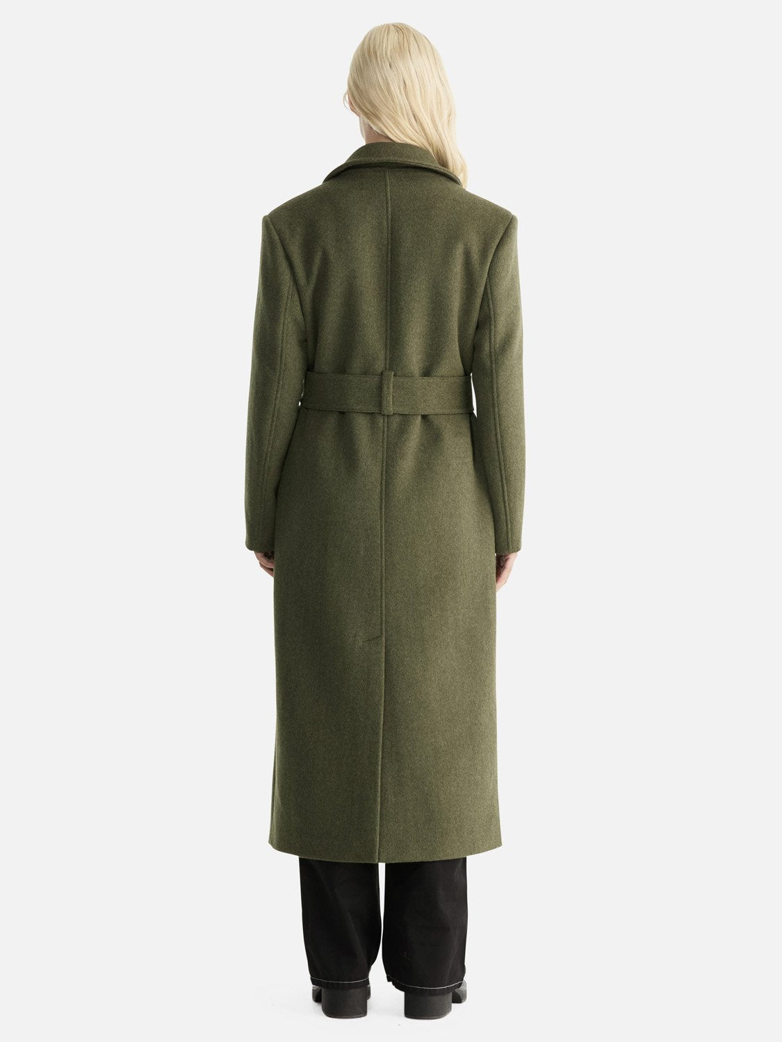 Madison Wool Coat - Forest