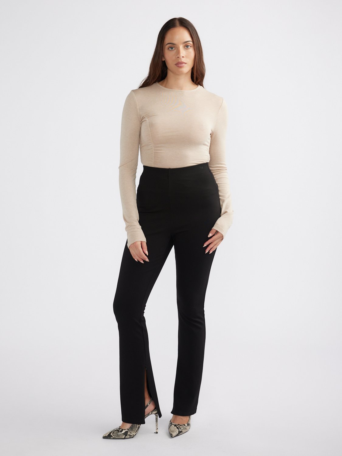 ROSA PONTE PANT - Black