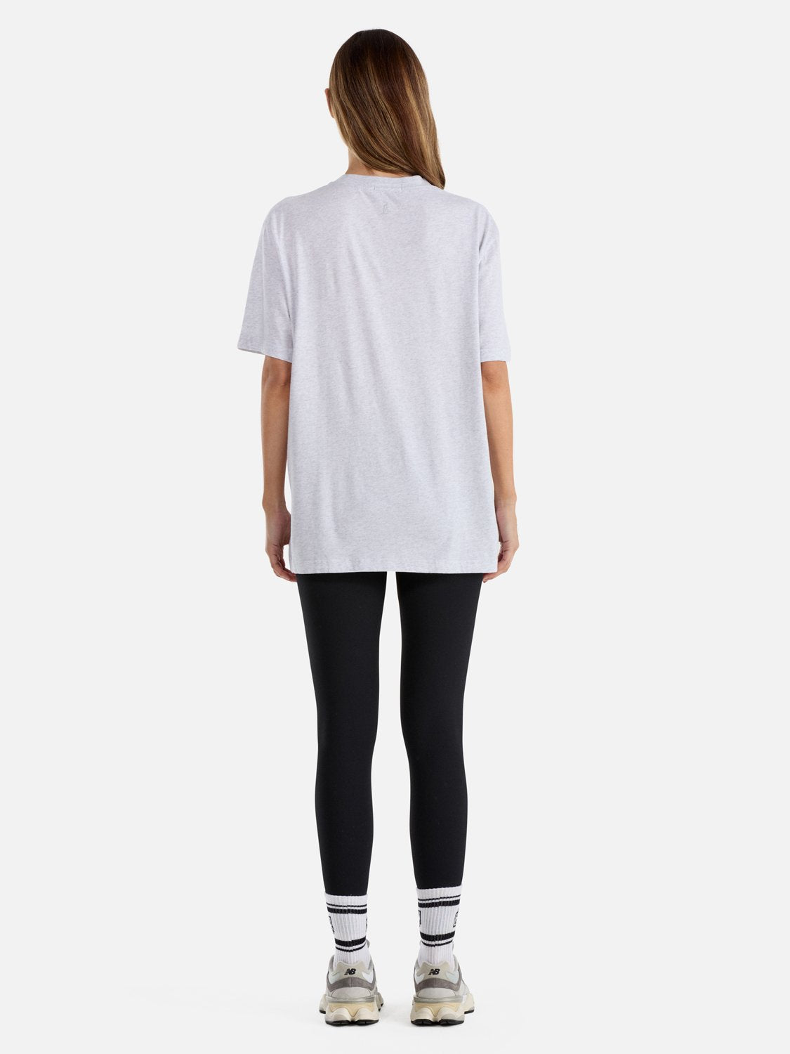 A League Tee - White Marle