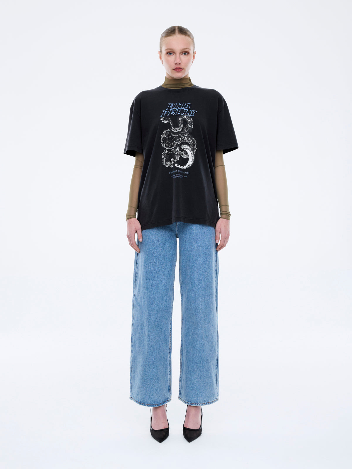 JESSIE OVERSIZED TEE PYTHON