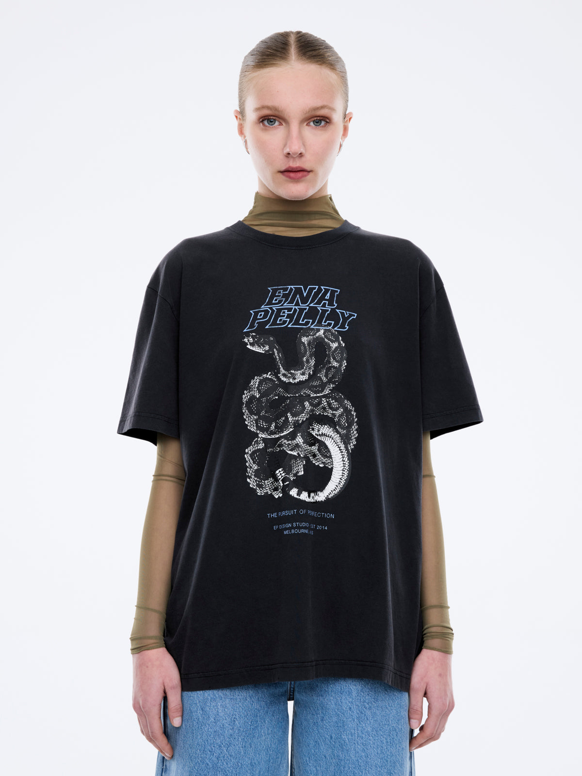 JESSIE OVERSIZED TEE PYTHON