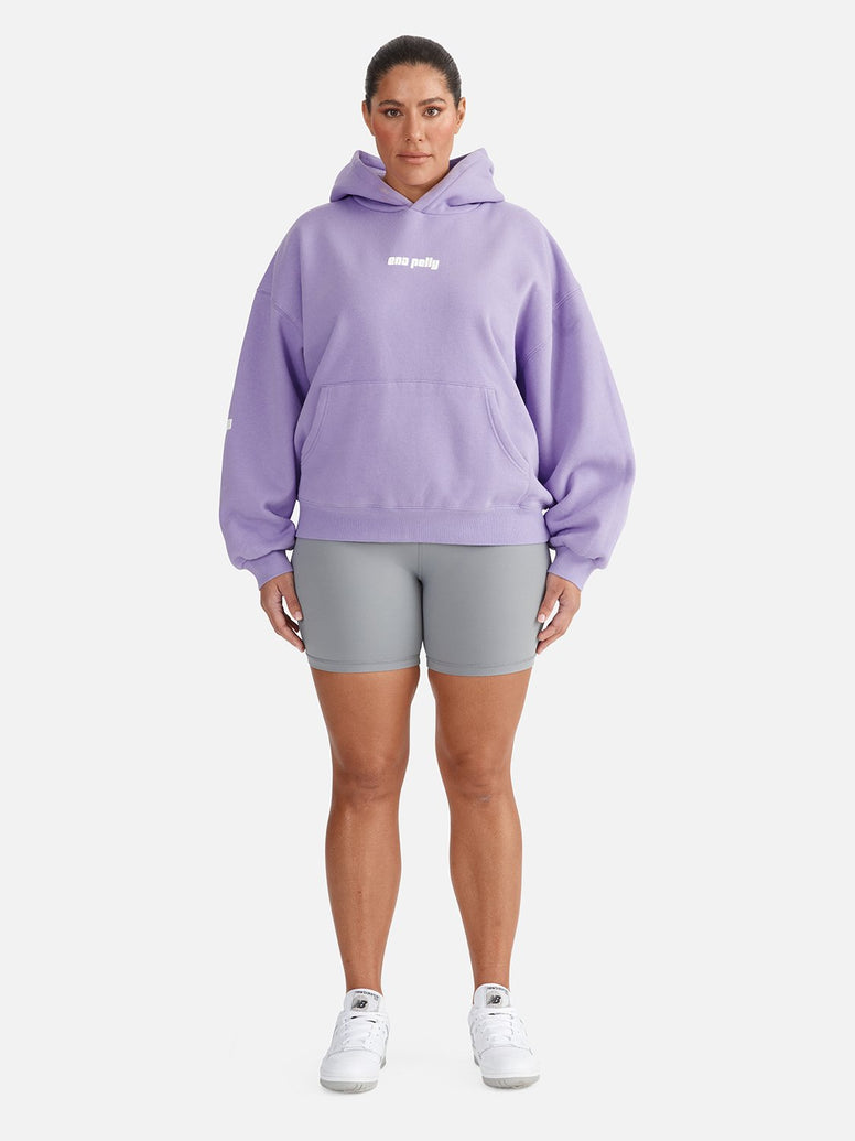 The Indi Oversized Hoodie - Pastel Lilac