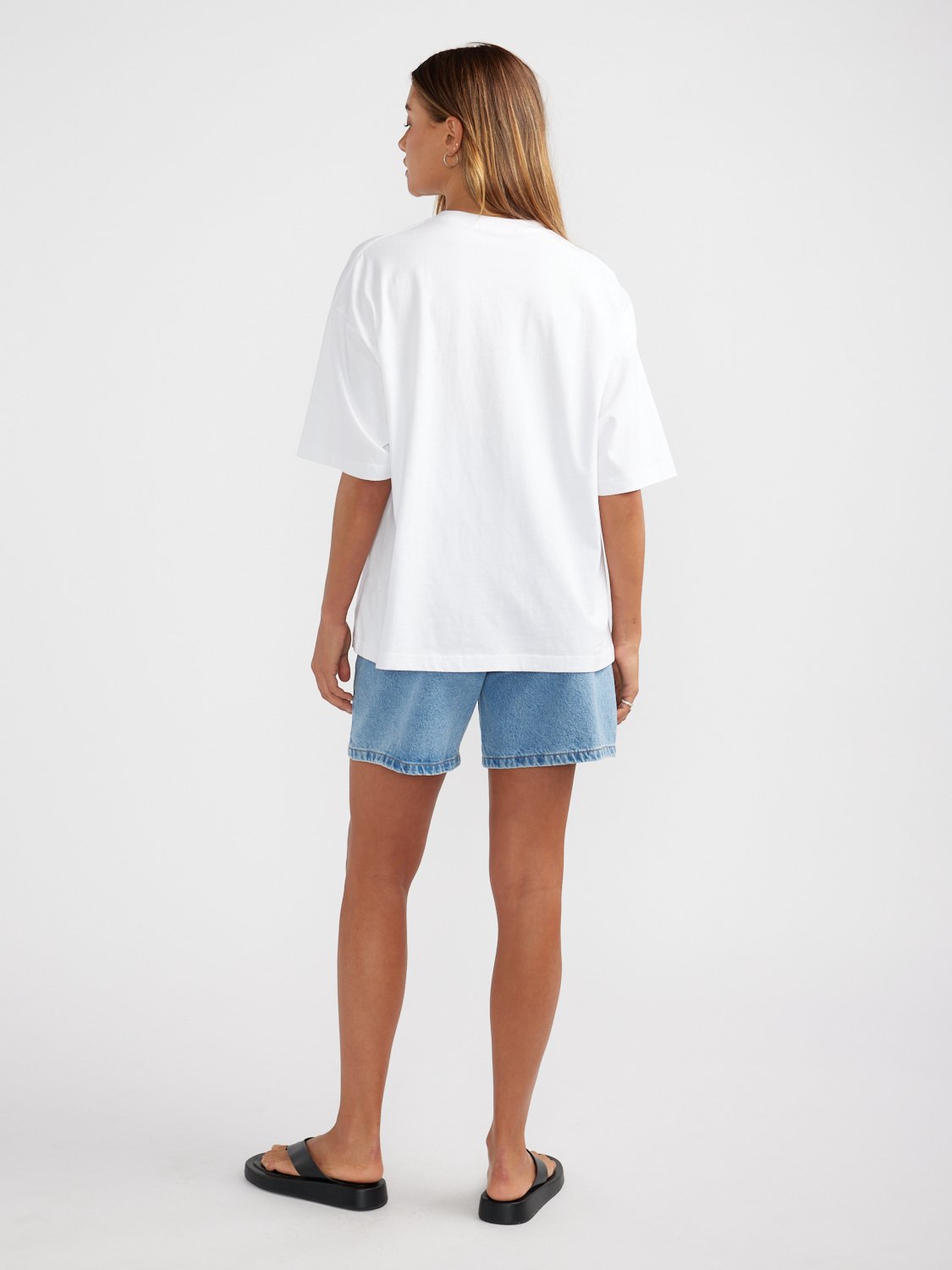 FLORA TEE - White