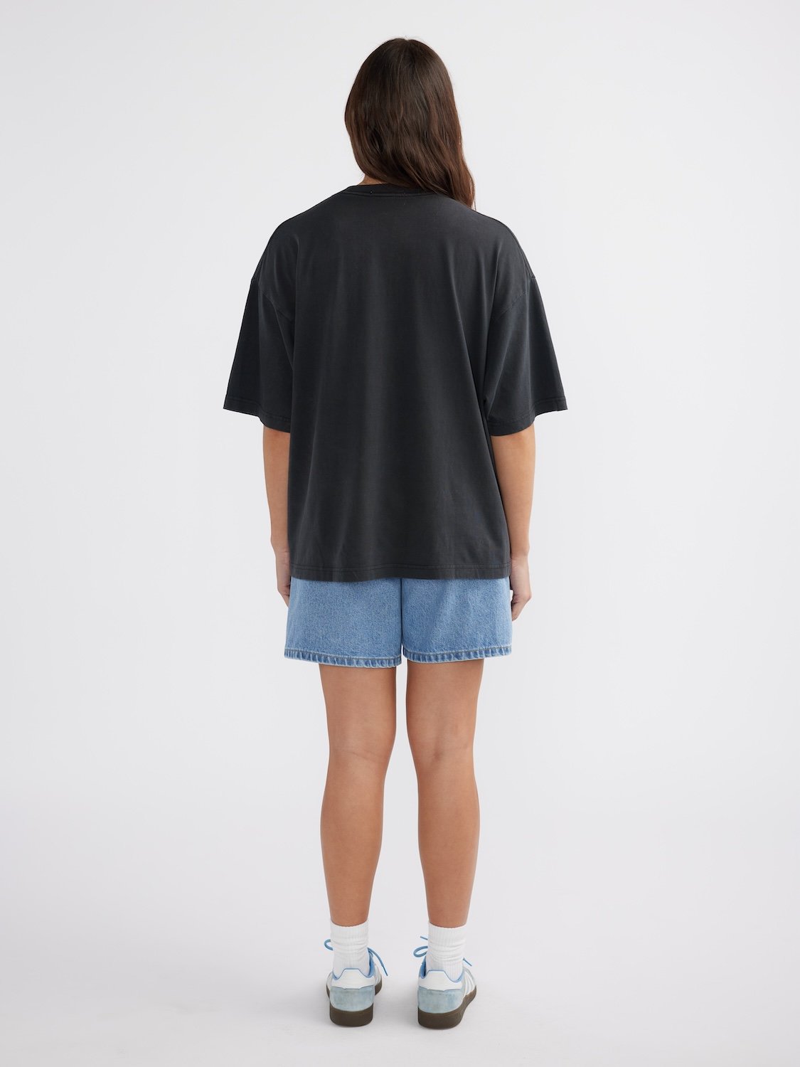 BLUE ROSE TEE - Black