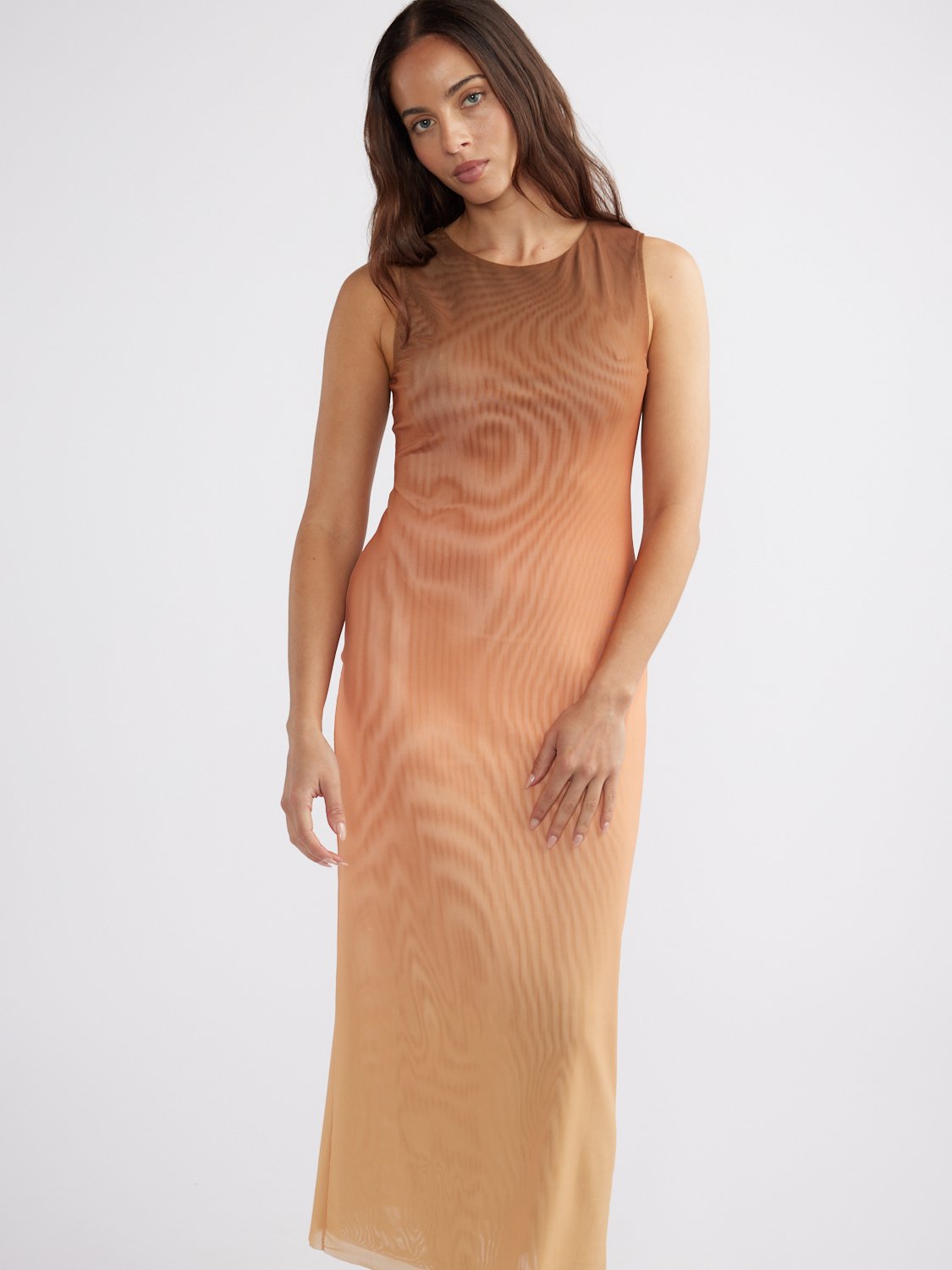 ARI OMBRE DRESS - Sunset Ombre