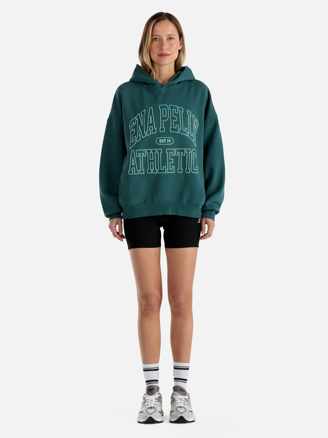 ATHLETIC HOODIE - Jade