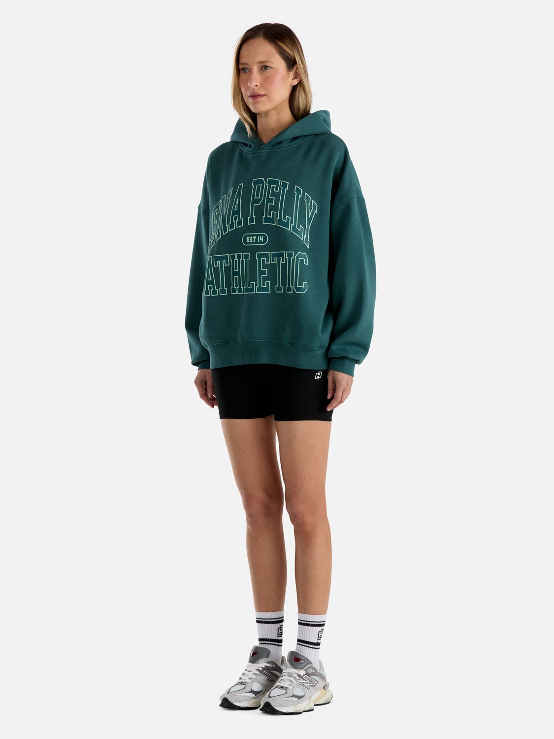 ATHLETIC HOODIE - Jade