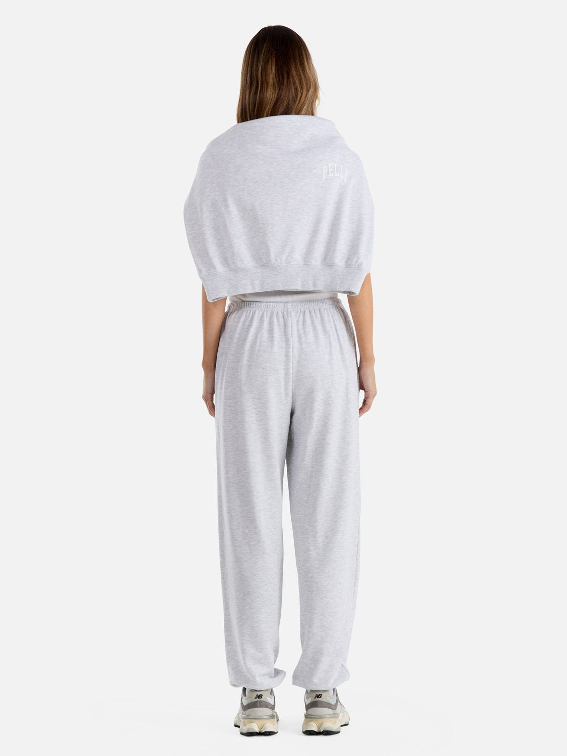 KARLA TRACK PANT - White Marle