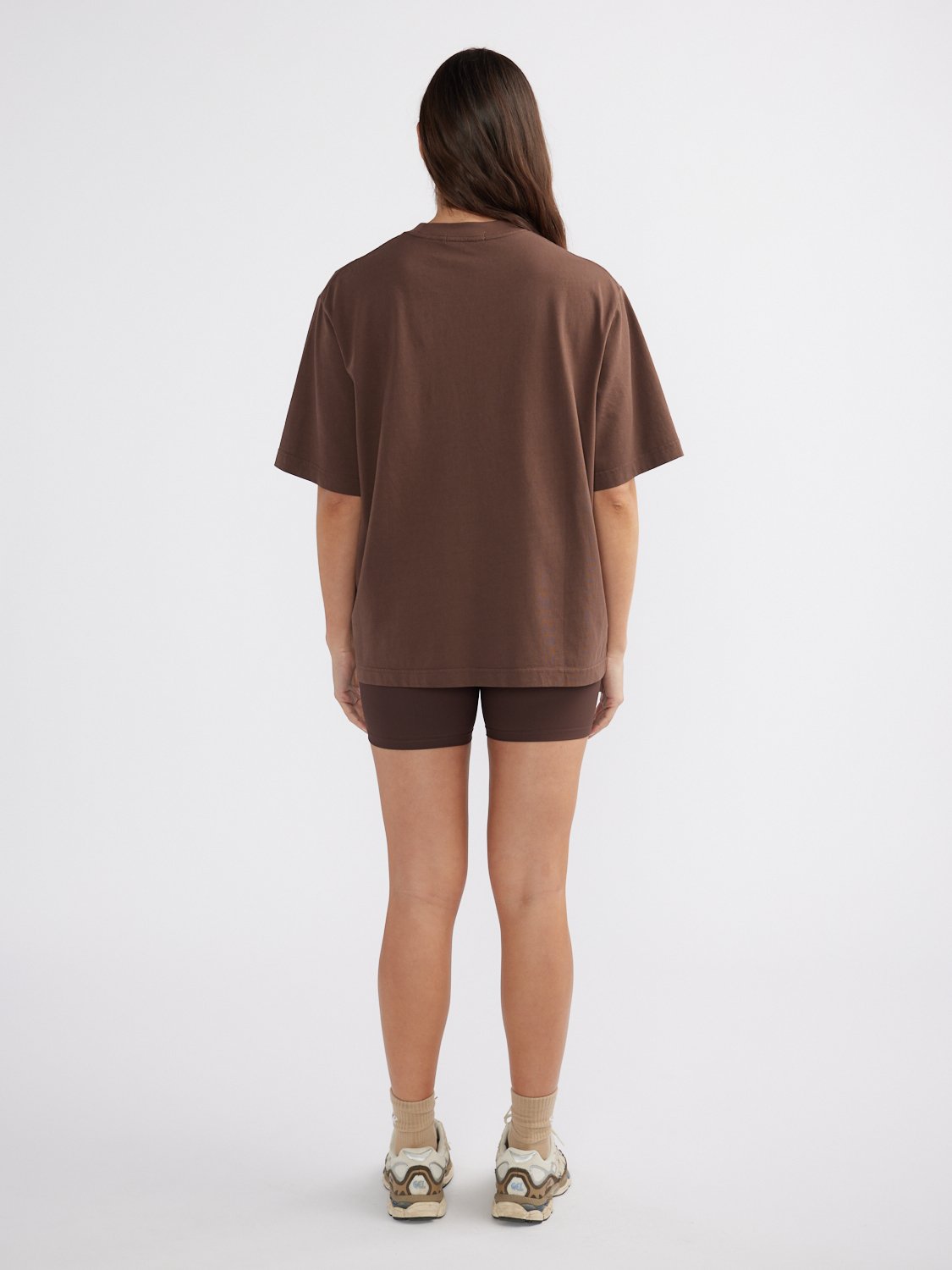 ESSENTIAL LOGO TEE - Mocha