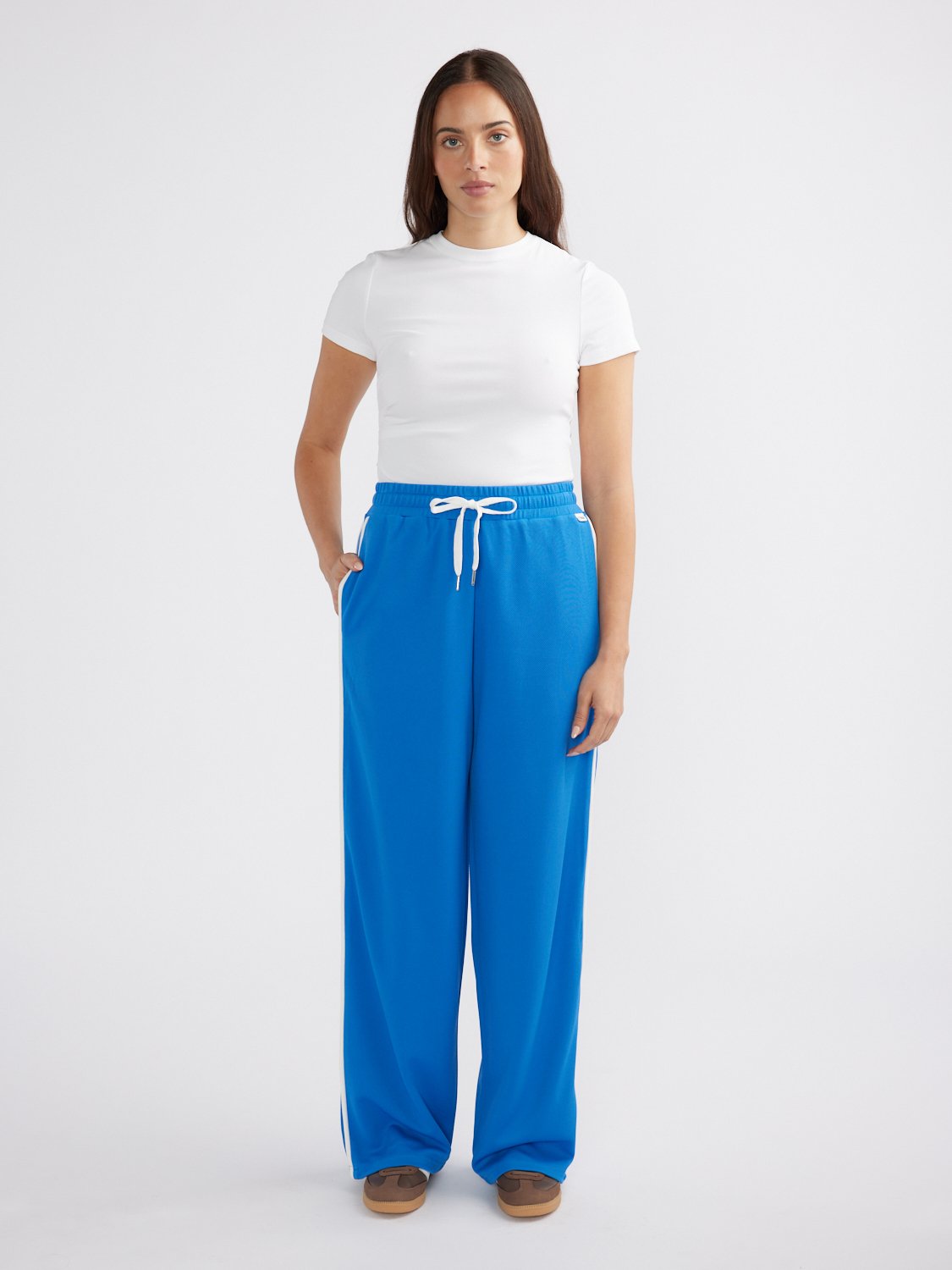 PARKER TRACK PANT - Azure Blue