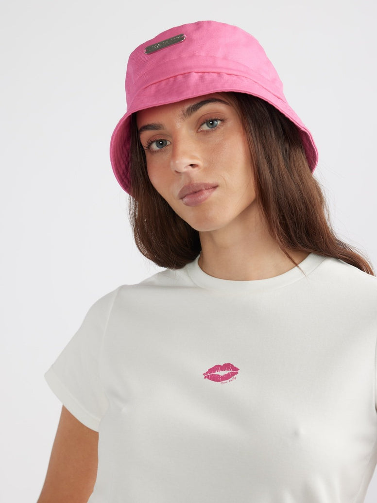 CP BUCKET HAT - Hot Pink