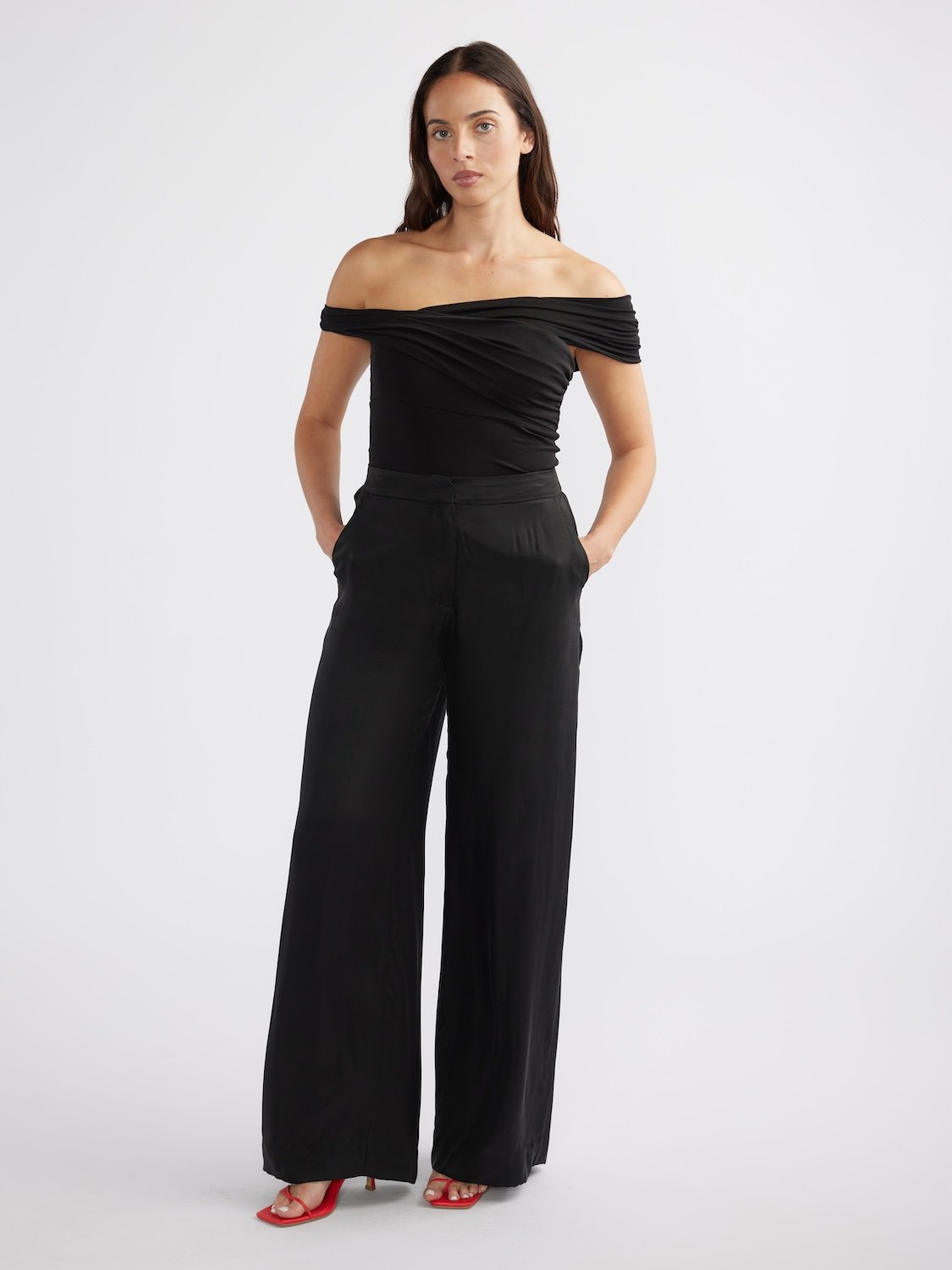 JADA RELAXED PANT - Black