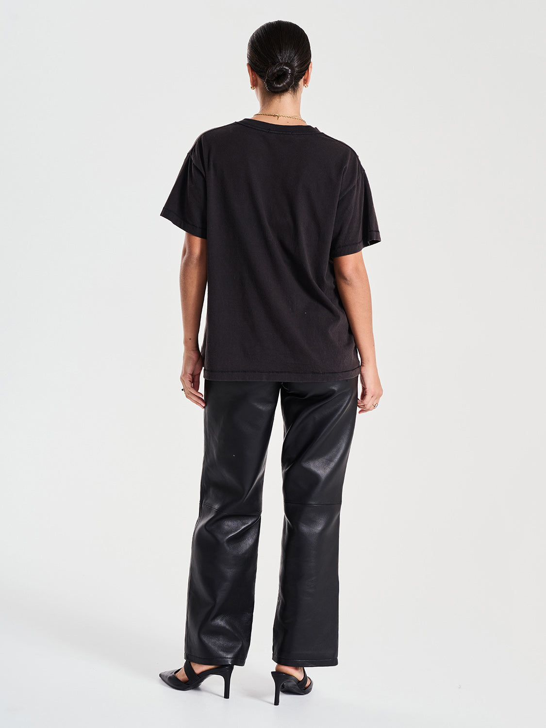 Tigers Eye Tee - Washed Black