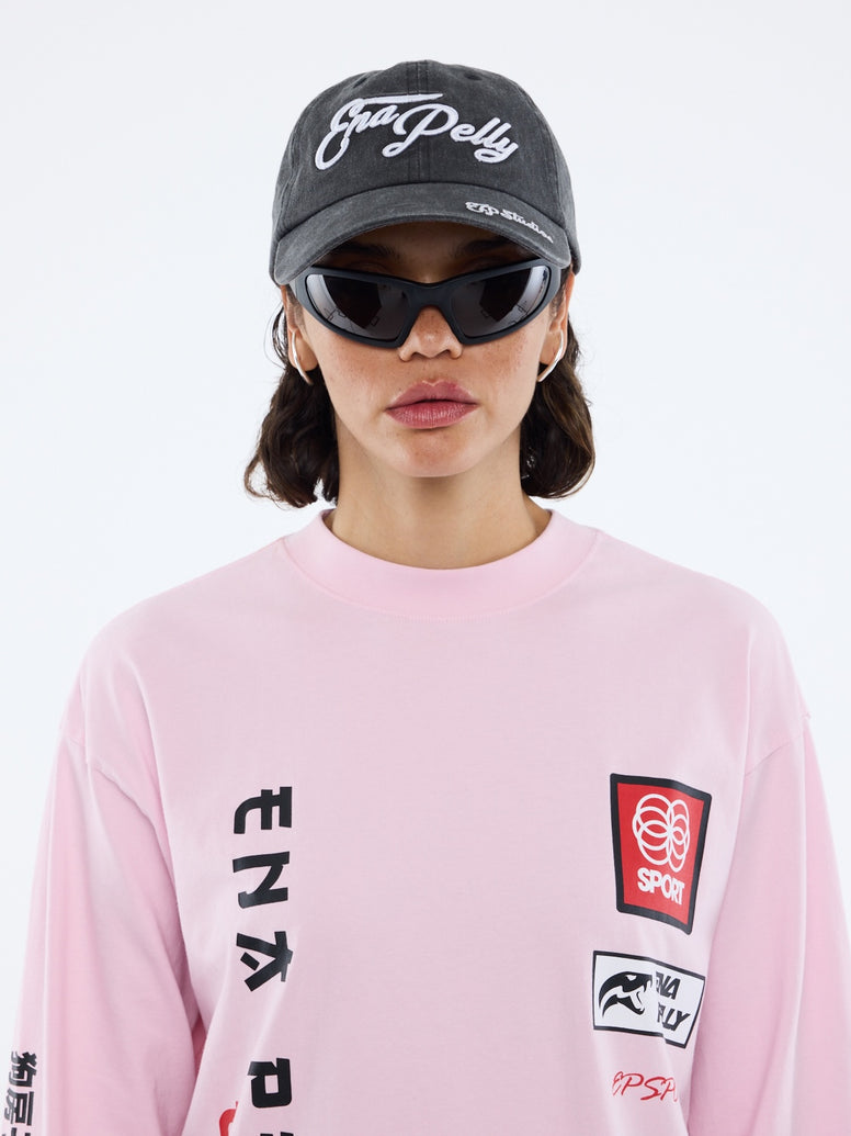 3D LOGO CAP - Washed Black