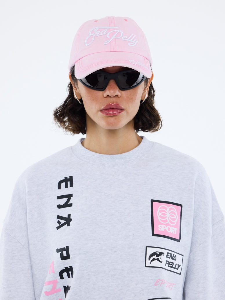 3D LOGO CAP - Washed Pink