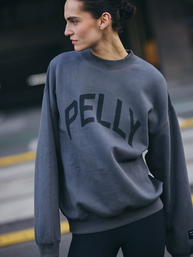 Faded Sweatshirt - Washed Charcoal