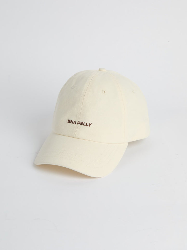 EP WASHED CAP - Cream