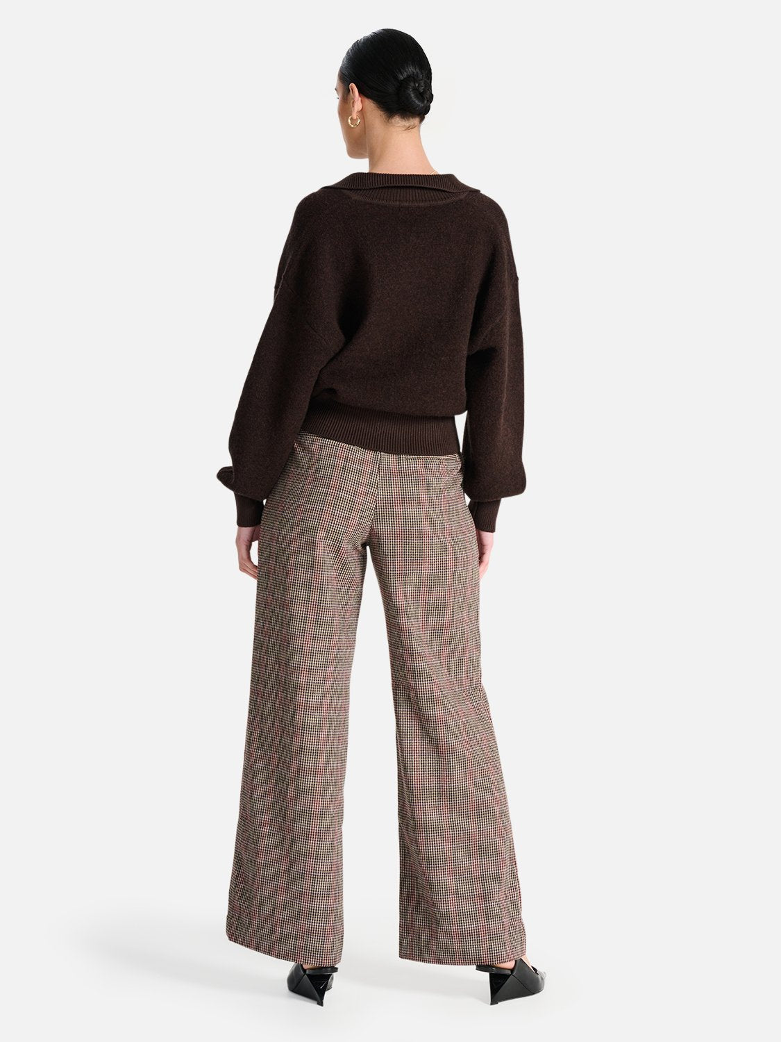 Holland Tailored Pant - Ginger Check